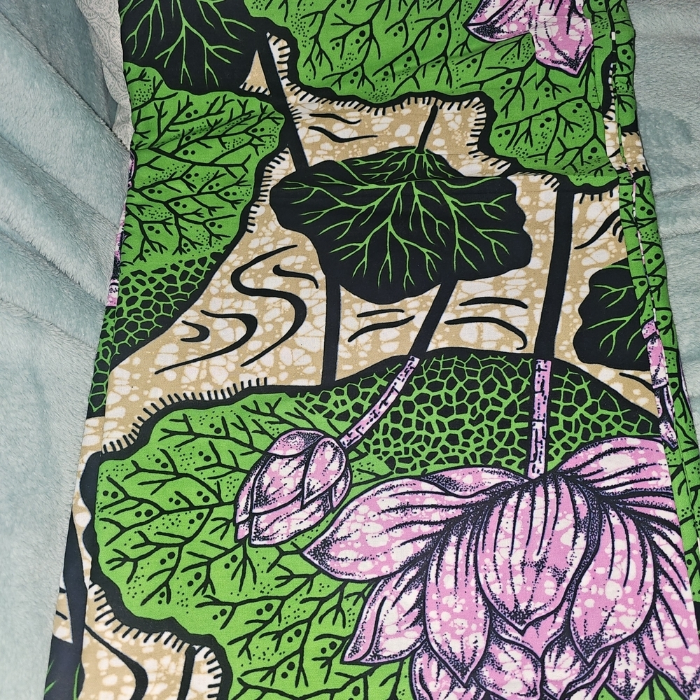 Green and Purple Fabric - Picture 8 of 10